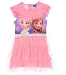  Sukienka z falbankami Disney Frozen 