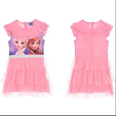 Sukienka z falbankami Disney Frozen