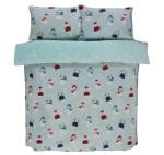 Pościel polarowa Sleepdown 135 x 200 cm + poszewka 48 cm x 74 cm