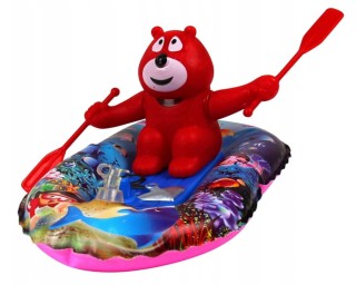 Zabawka do kąpieli Nadmuchiwany Ponton z  Misiem