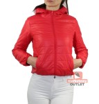 Kurtka damska pikowana lekka z kapturem wiosna jesień przejściowa OUTLET