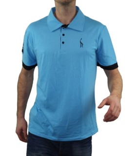 Męska koszulka polo Blu Apparel z krótkim rękawem - L