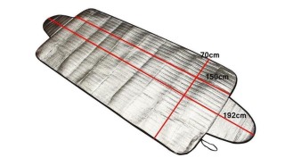 4-warstwowa osłona przedniej szyby samochodu 70x 150 cm