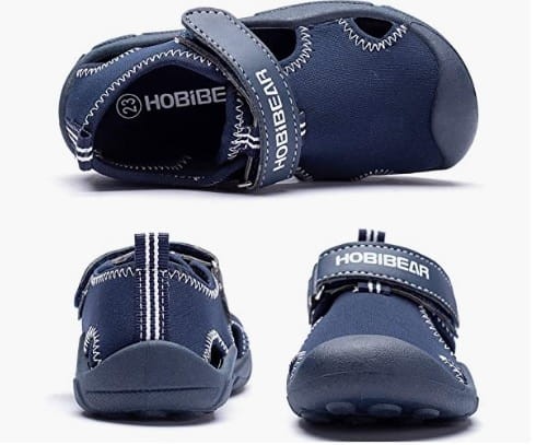 Sandałki  dziecięce buty do wody szybkoschnące granatowe HOBIBEAR