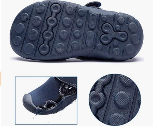 Sandałki  dziecięce buty do wody szybkoschnące granatowe HOBIBEAR