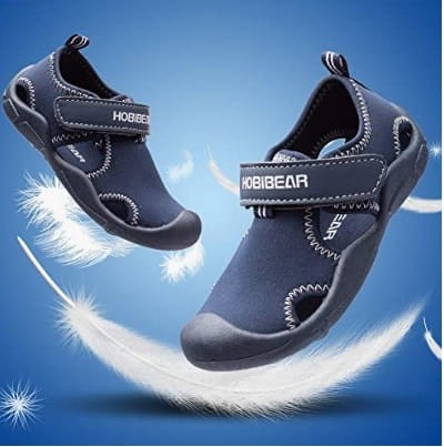 Sandałki  dziecięce buty do wody szybkoschnące granatowe HOBIBEAR