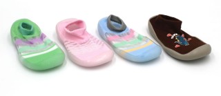 SMajong dziecięce buty/skarpetki antypoślizgowe do nauki chodzenia