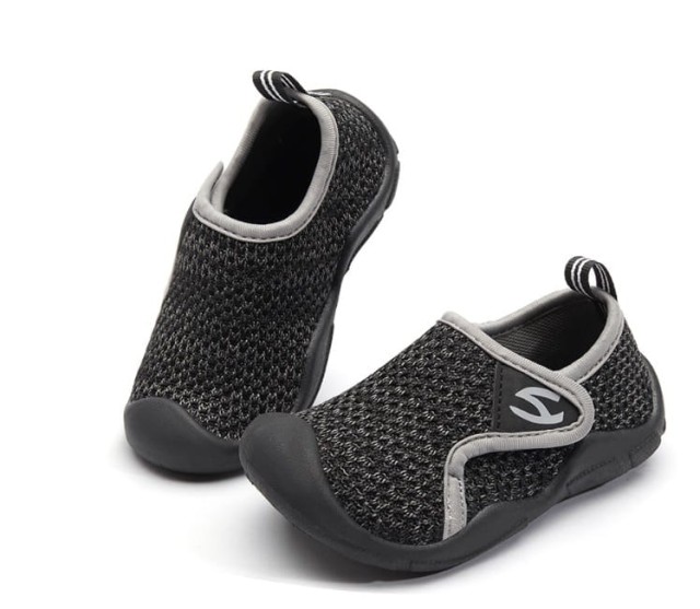 Trampki dziecięce antypoślizgowe Hobibear szare