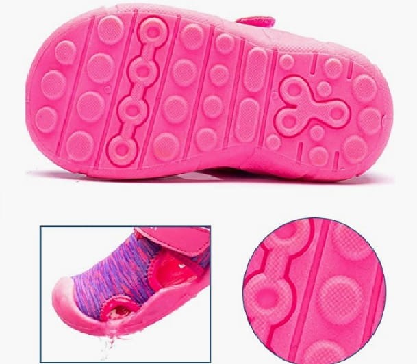 Sandałki dziecięce buty do wody szybkoschnące różowe HOBIBEAR