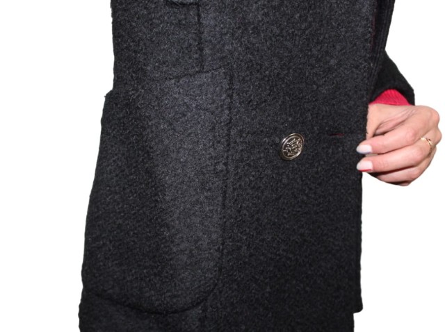 Płaszcz damski czarny rozpinany na jesień 6.png