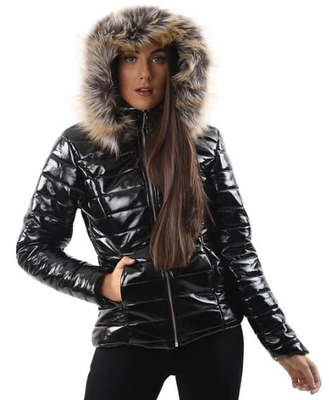 kurtka błyszcząca love my fashion czarna 3.jpg