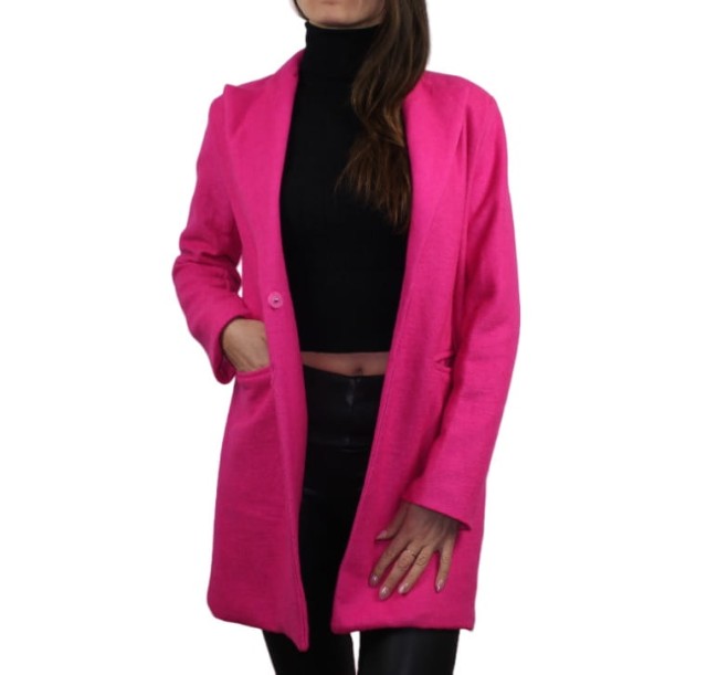 Płaszczyk damski Meiyizu różowy.jpg