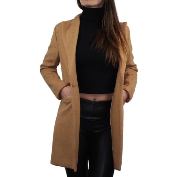 Płaszczyk damski Meiyizu beżowy (4).jpg