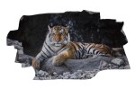 Winylowa fototapeta 3D, naklejka na ścianę ''Tygrys'' 150x100 cm
