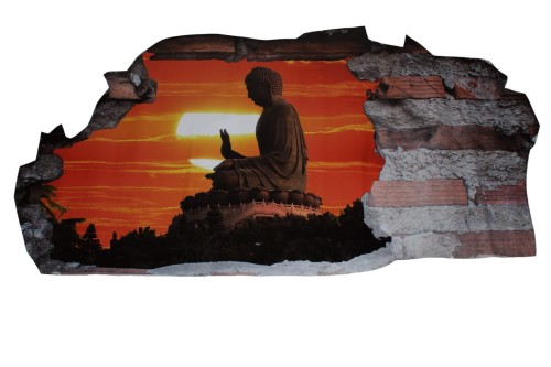 3D vinyl sticker Budda.jpg