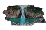 Fototapeta 3D wodospad naklejka ścienna winylowa 150x100 duża dekoracja OUTLET