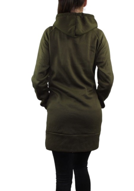 bluza damska długa z kapurem oliwka2.jpg