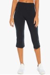 Legginsy Damskie Capri Czarne Wysoki Stan Sportowe S Zoey Marika