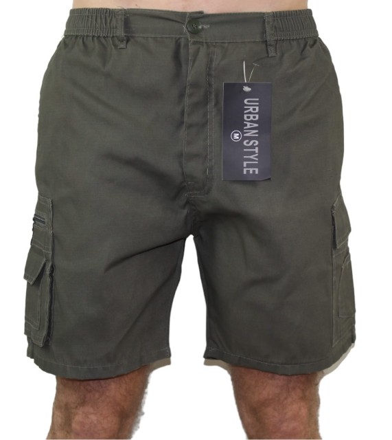 Spodenki męskie Urban Style khaki 2.jpg