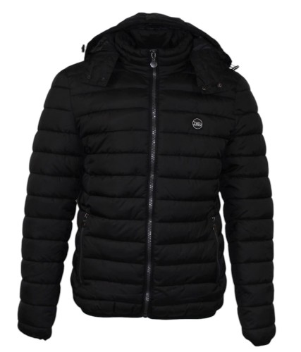 Kurtka męska zimowa z odpinanym kapturem Twig Winter czarna 1.jpg