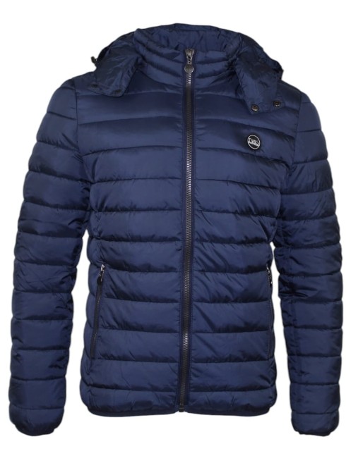 Kurtka męska zimowa z odpinanym kapturem Twig Winter granatowa 1.jpg