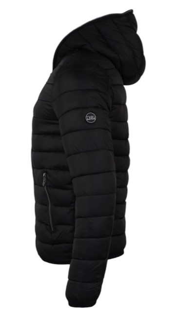 Kurtka męska zimowa z kapturem Twig Concept Milano czarna 3.jpg