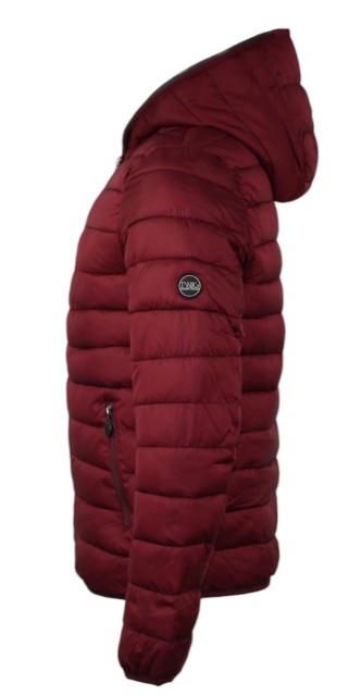 Kurtka męska zimowa z kapturem Twig Concept Milano czerwona 3.jpg