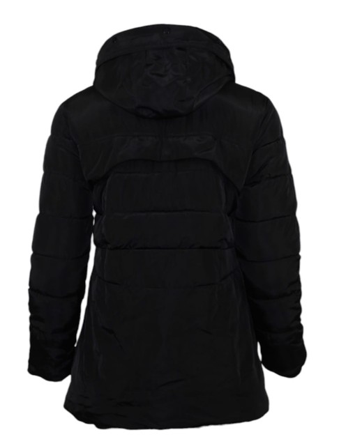Kurtka damska zimowa płaszczyk z odpinanym kapturem czarna 3.jpg