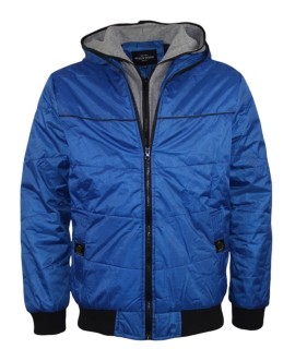 Kurtka męska z kapturem Nxeon trend niebieska 2XL