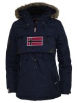 Kurtka damska narciarska zimowa Geographical Norway Bougie granatowa