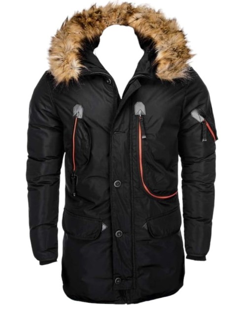 Kurtka męska parka Ombre-C369 (1).jpg