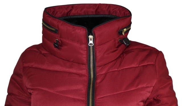 Kurtka damska pikowana Love My Fashions bordowa 2.jpg