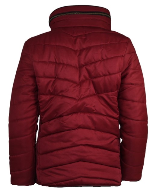 Kurtka damska pikowana Love My Fashions bordowa 6.jpg