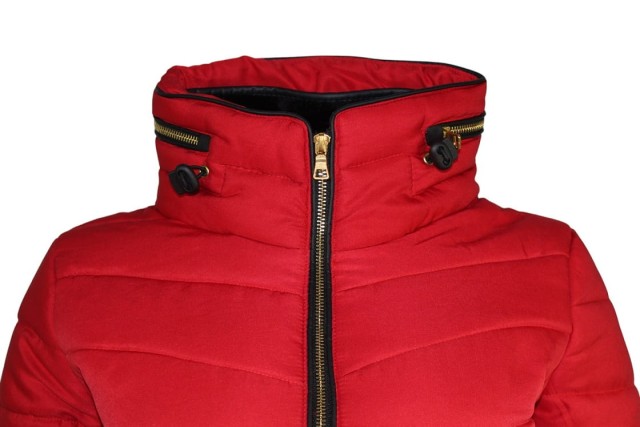 Kurtka damska pikowana Love My Fashions czerwona 2.jpg