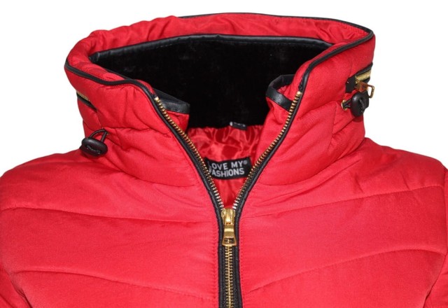 Kurtka damska pikowana Love My Fashions czerwona 3.jpg