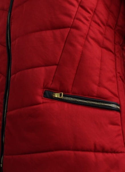 Kurtka damska pikowana Love My Fashions czerwona 5.jpg