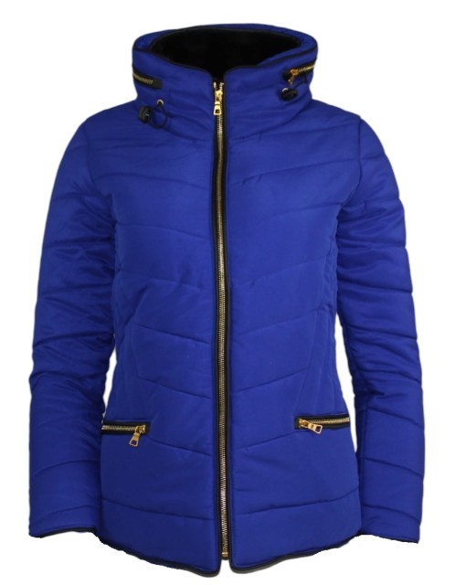 Kurtka damska pikowana Love My Fashions niebieski 1.jpg