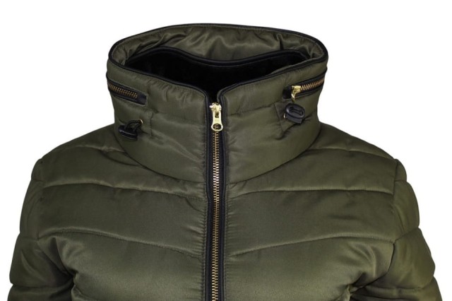 Kurtka damska pikowana Love My Fashions zielona 2.jpg