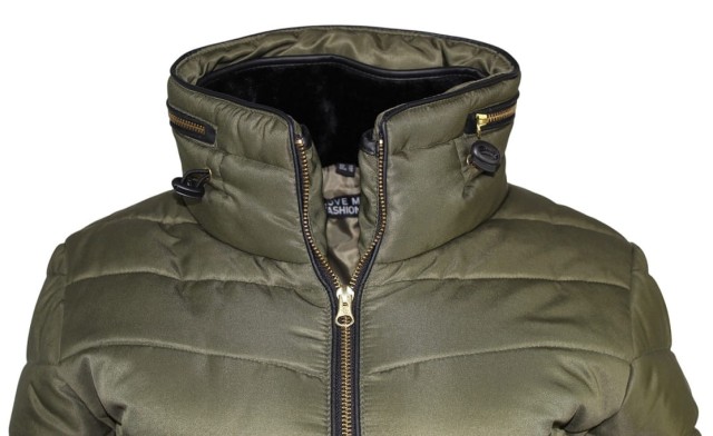 Kurtka damska pikowana Love My Fashions zielona 3.jpg