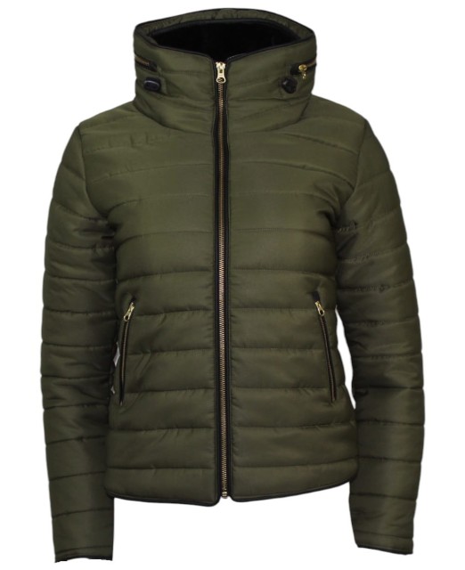 Kurtka damska Love my Fashions Fit zielona 1.jpg