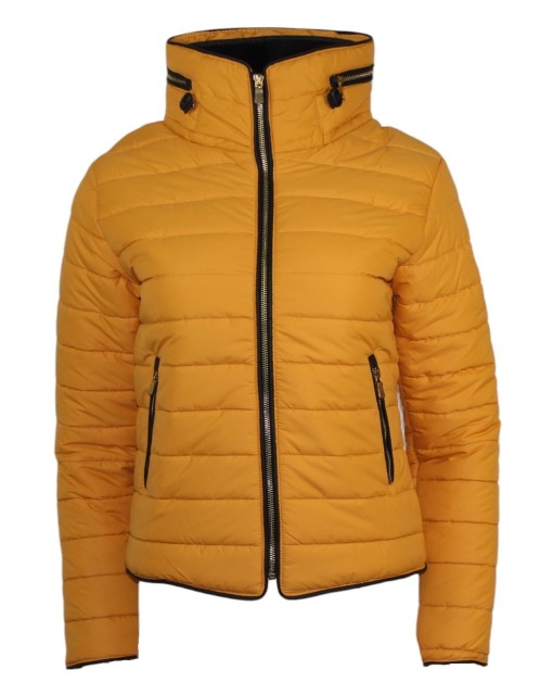 Kurtka damska Love my Fashions Fit żółta 1.jpg