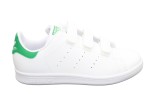 Sneakersy dziecięce Stan Smith CF C FX7534 białe na rzepy OUTLET Adidas