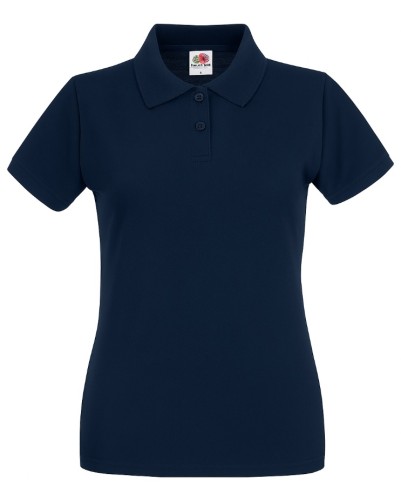Koszulka damska polo Fruit of the Loom Lady Fit Premium (1).png