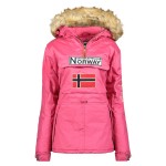 Kurtka damska narciarska Bridget Lady różowa z kapturem Geographical Norway