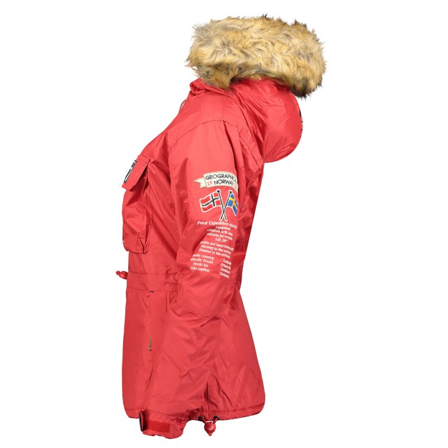 Kurtka damska, narciarska Geographical Norway BRIDGET LADY NEW czerwona