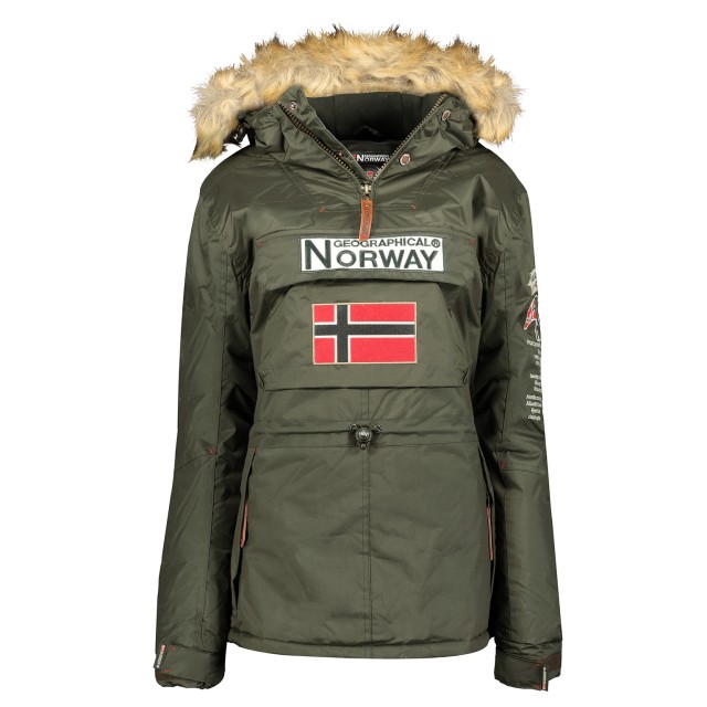 Kurtka damska, narciarska Geographical Norway BRIDGET LADY z kapturem  khaki