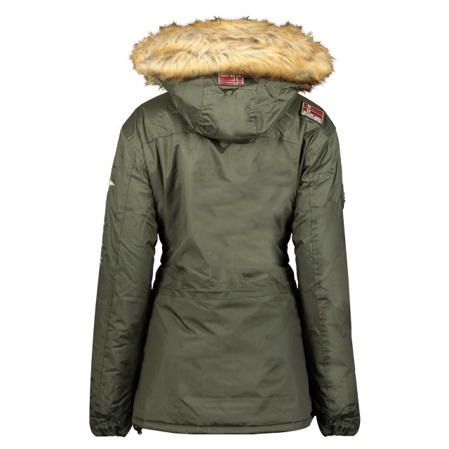 Kurtka damska, narciarska Geographical Norway BRIDGET LADY z kapturem  khaki