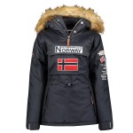 Kurtka damska narciarska Bridget Lady granatowa z kapturem Geographical Norway