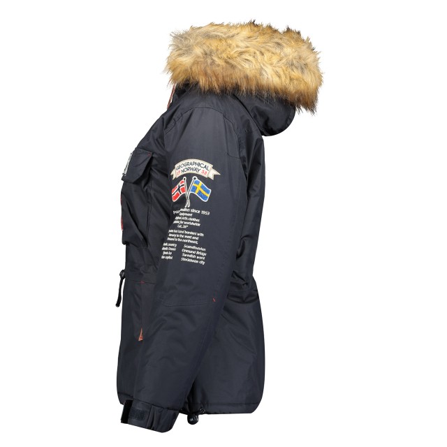 Kurtka damska, narciarska Geographical Norway BRIDGET LADY NEW granatowy