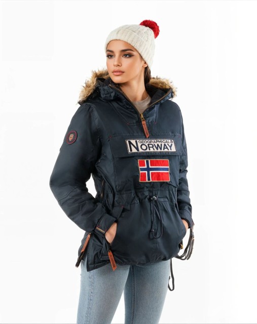 Kurtka damska, narciarska Geographical Norway BRIDGET LADY NEW granatowy